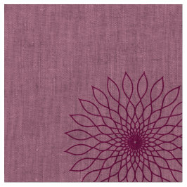 Geometric Flower〜ピンク〜 ファブリック