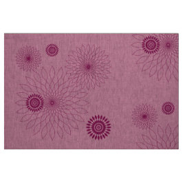 Geometric Flower〜ピンク〜 ファブリック