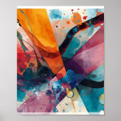 Geometric Fluidity ポスター (正面)