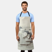 Geometric Fusion エプロン (着用した状態)