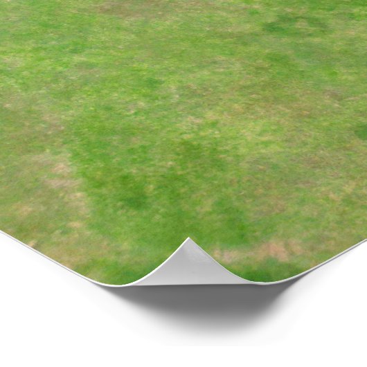 Geometric Garden Design View Modern Landscape ポスター (角)