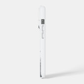 “Geometric Gorilla iPhone Case – Silver Jungle  iPhoneケース (左側面)