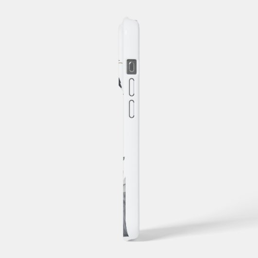 “Geometric Gorilla iPhone Case – Silver Jungle  iPhoneケース (左側面)