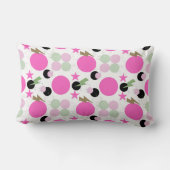 Geometric graphic power girl ランバークッション (裏面)