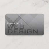 Geometric Gray Blend名刺 名刺 (正面)