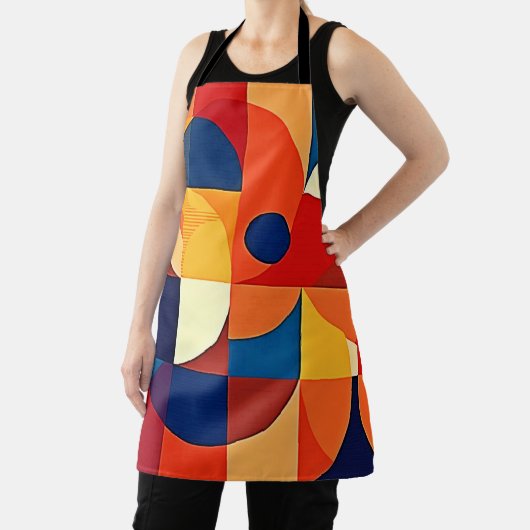 Geometric Harmony: Artful Design エプロン (インサイチュ)