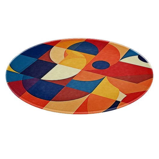 Geometric Harmony: Artful Design カッティングボード (角)