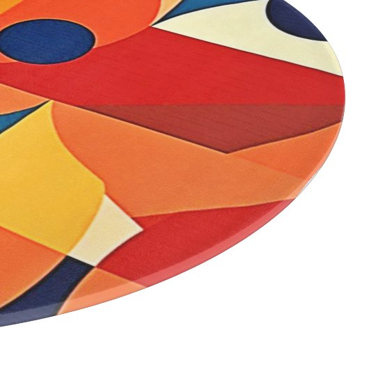 Geometric Harmony: Artful Design カッティングボード (角)