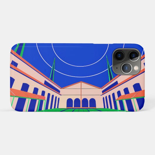 Geometric Harmony Case-Mate iPhoneケース (裏面(横))