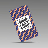 Geometric Interlocking Pattern Vertical  名刺