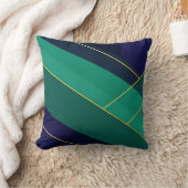 Geometric Jewel Tones クッション (ブランケット)