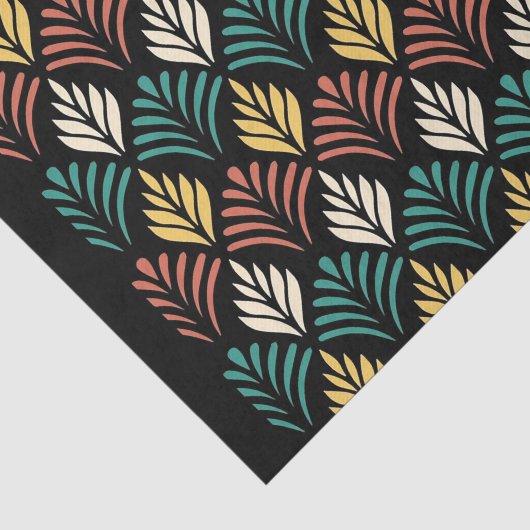 Geometric Leaf Pattern, Geometric Leaves Pattern,  薄葉紙 (詳細)