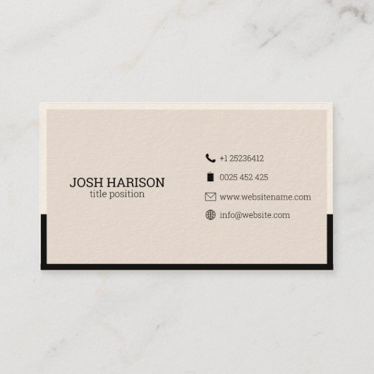 GEOMETRIC LINES名刺 名刺 (裏面)