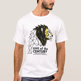 Geometric Lion King of the Century Black History M Tシャツ