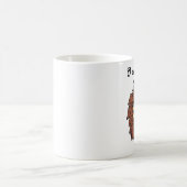 Geometric Lion Mug - "King of Strength" Motivation コーヒーマグカップ (中央)