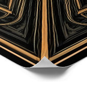 Geometric Luxury ポスター (角)