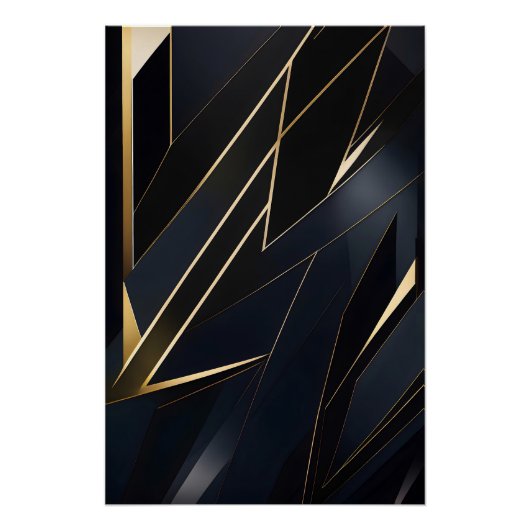 Geometric Luxury ポスター (正面)