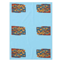 Geometric Magi - Three Wise Men Christmas Star Art テーブルクロス