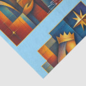Geometric Magi - Three Wise Men Christmas Star Art 薄葉紙 (詳細)