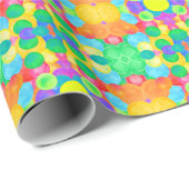 Geometric Magical abstract color art ラッピングペーパー (ロールコーナー)