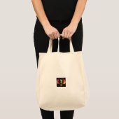 「Geometric Majesty: Lion Tote Bag」トートバッグ トートバッグ (正面(商品))