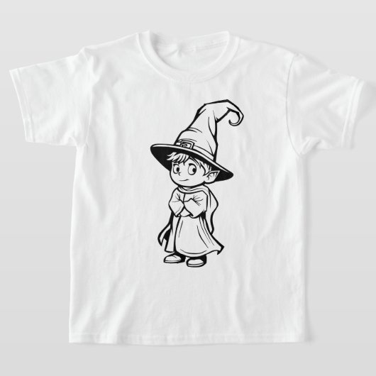 Geometric Mandala Line Art Tシャツ – モダン Abstra (レイダウン)