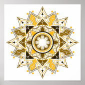 Geometric Mandala, Mystical ポスター (正面)