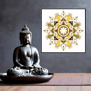 Geometric Mandala, Mystical ポスター