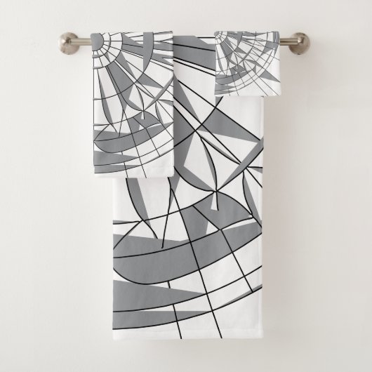 Geometric Mandala Pattern バスタオルセット (インサイチュ)