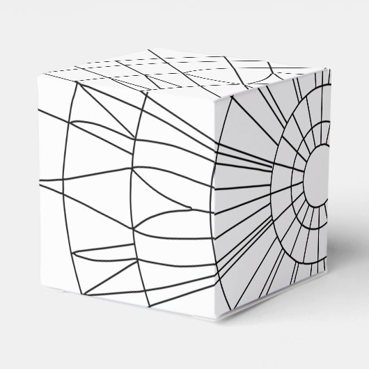 Geometric Mandala Pattern フェイバーボックス (裏面サイド)