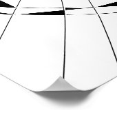 Geometric Mandala Pattern ポスター (角)