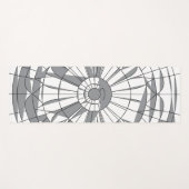 Geometric Mandala Pattern ヨガマット (正面(横))