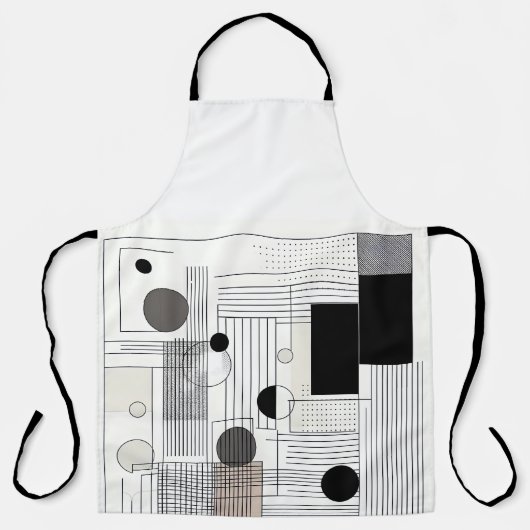 Geometric Matrix  エプロン (正面)