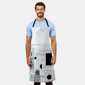 Geometric Matrix  エプロン (着用した状態)