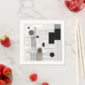 Geometric Matrix スタンダードカクテルナプキン (インサイチュ)