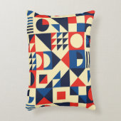Geometric mid-century modern seamless pattern - 60 アクセントクッション (正面(垂直))