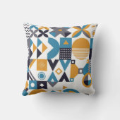 Geometric minimalistic pattern. Abstract designpat クッション (裏面)