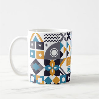 Geometric minimalistic pattern. Abstract designpat コーヒーマグカップ