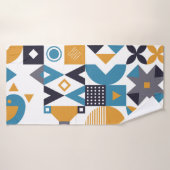 Geometric minimalistic pattern. Abstract designpat バスタオル (バスタオル)
