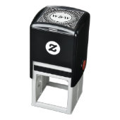 Geometric Monogram Self-Inking Stamp セルフインキングスタンプ (商品)