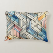 Geometric Mosaic アクセントクッション (裏面)