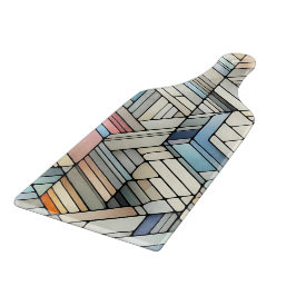 Geometric Mosaic カッティングボード