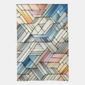 Geometric Mosaic キッチンタオル (縦)