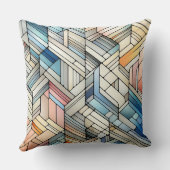 Geometric Mosaic クッション (裏面)