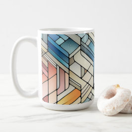 Geometric Mosaic コーヒーマグカップ