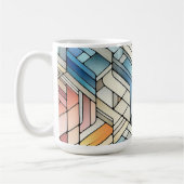 Geometric Mosaic コーヒーマグカップ (左)