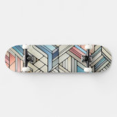 Geometric Mosaic スケートボード (横)
