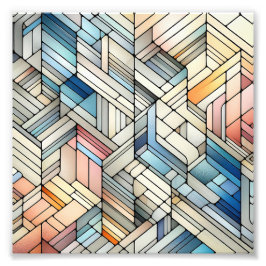 Geometric Mosaic フォトプリント
