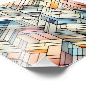 Geometric Mosaic フォトプリント (角)