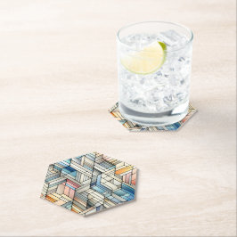 Geometric Mosaic ペーパーコースター